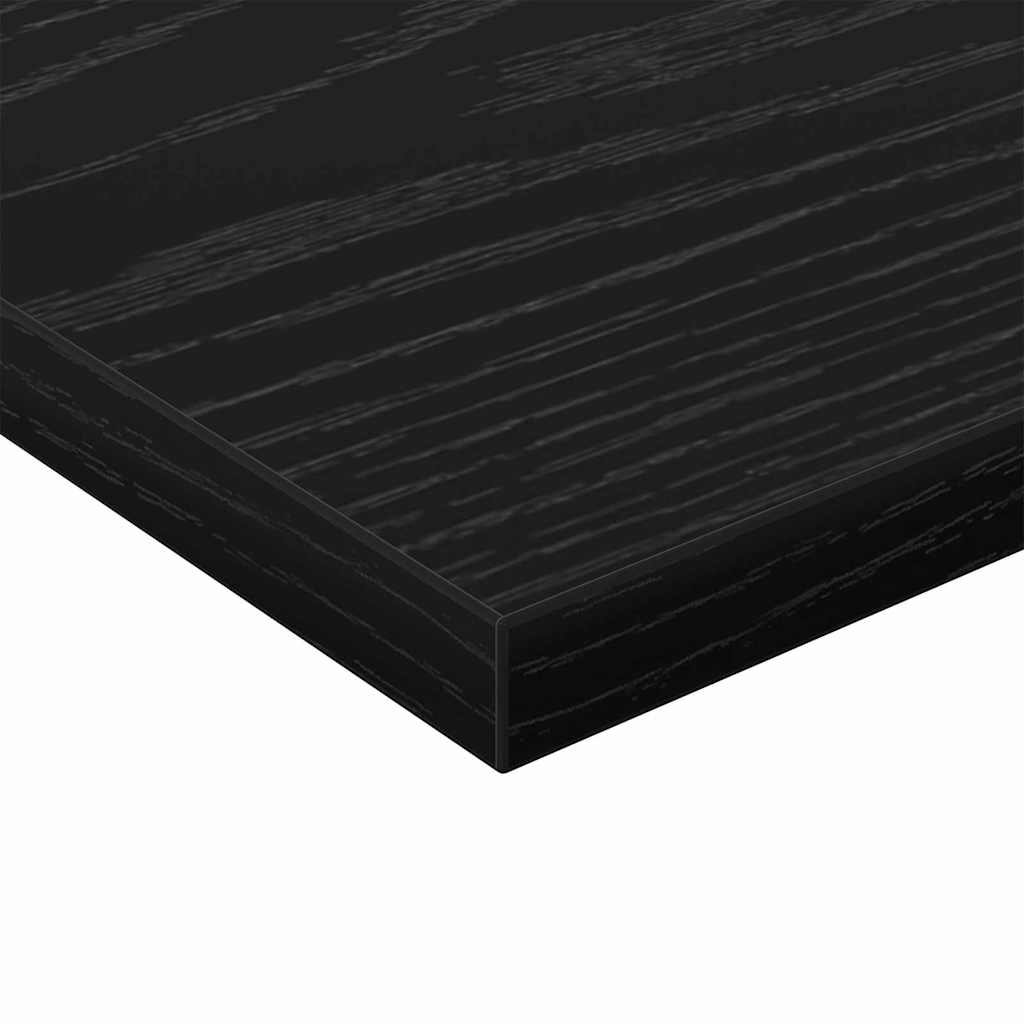 Scaffale 4 pcs Nero 40 x 40 x 1.5 cm Legno multistrato
