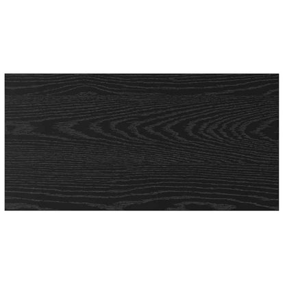 Scaffale 4 pcs Nero 60 x 30 x 1.5 cm Legno multistrato