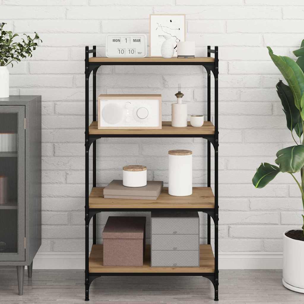 Scaffale 4 pcs Marrone 60 x 40 x 1.5 cm Legno multistrato