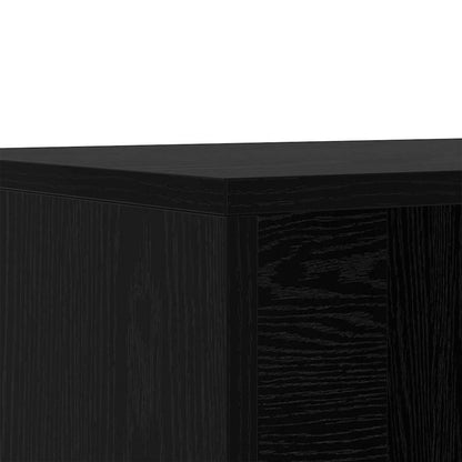 Párnázott tárolópad Rovere nero 102 x 35 x 35 cm