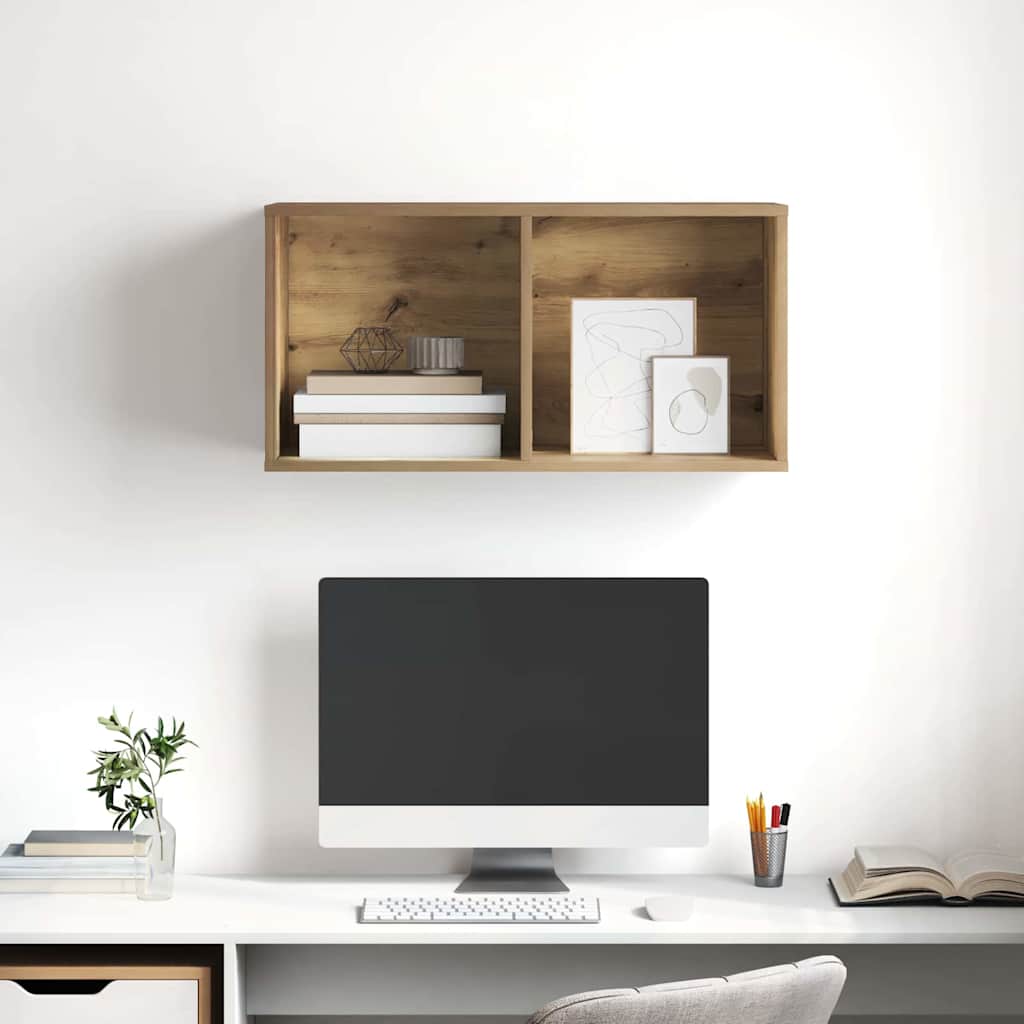 Mobile TV rovere artigianale 37 x 37 x 72 cm Legno multistrato