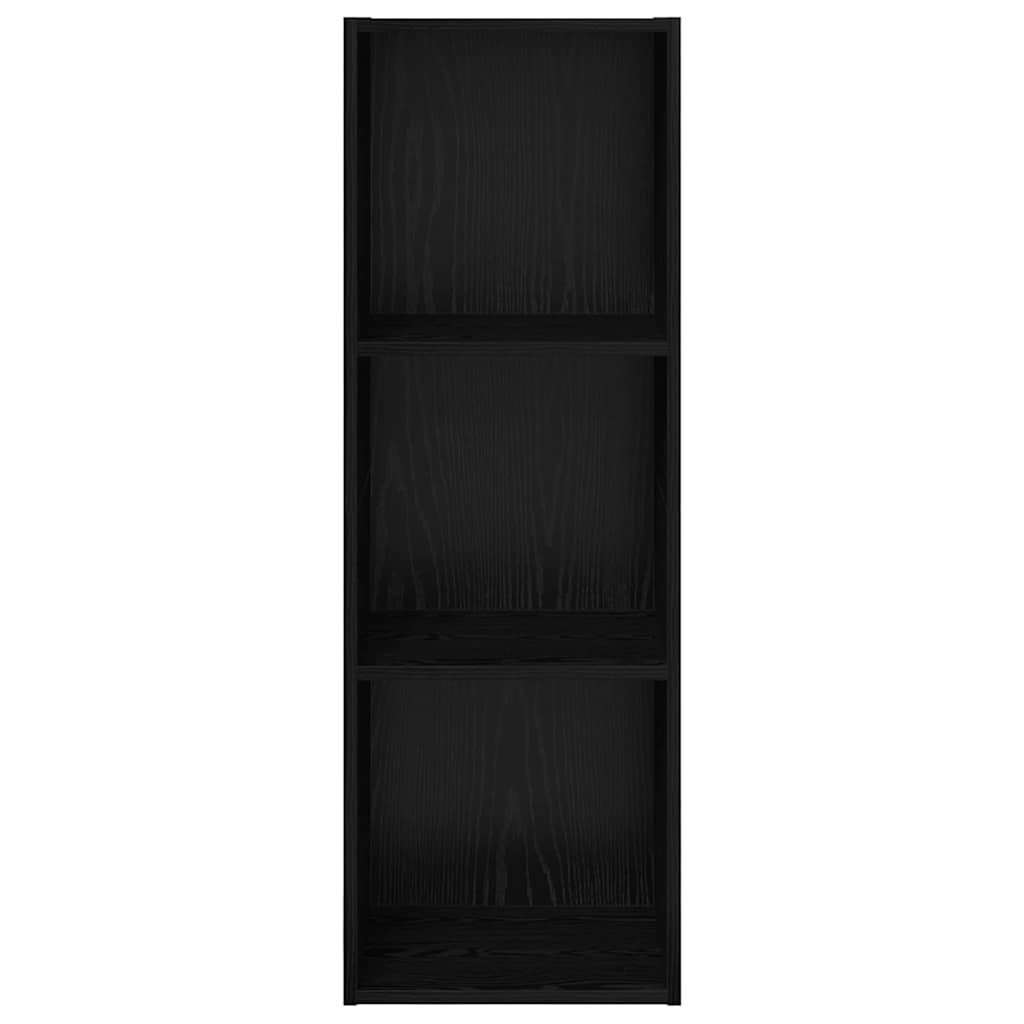 Mobile TV Rovere nero 37 x 37 x 107 cm Legno multistrato