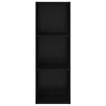 Mobile TV Rovere nero 37 x 37 x 107 cm Legno multistrato