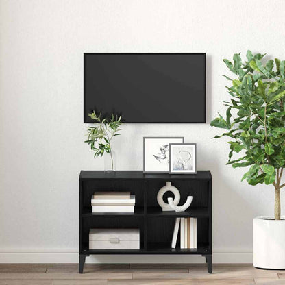 Mobile TV Nero 69.5 x 30 x 50 cm Legno multistrato