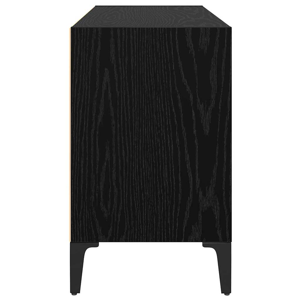 Mobile TV Nero 69.5 x 30 x 50 cm Legno multistrato