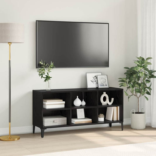 Mobile TV Nero 69.5 x 30 x 50 cm Legno multistrato