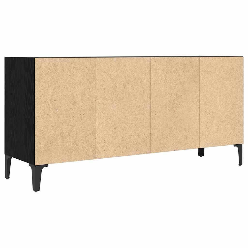 Mobile TV Nero 69.5 x 30 x 50 cm Legno multistrato