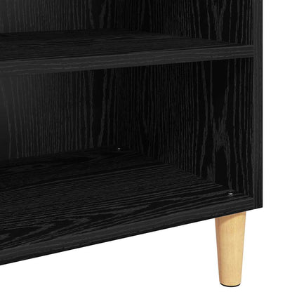 Credenza Rovere nero 57 x 35 x 89.5 cm Legno multistrato