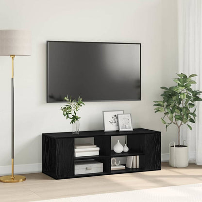 Mobile TV da Muro Rovere nero 102 x 35 x 35 cm