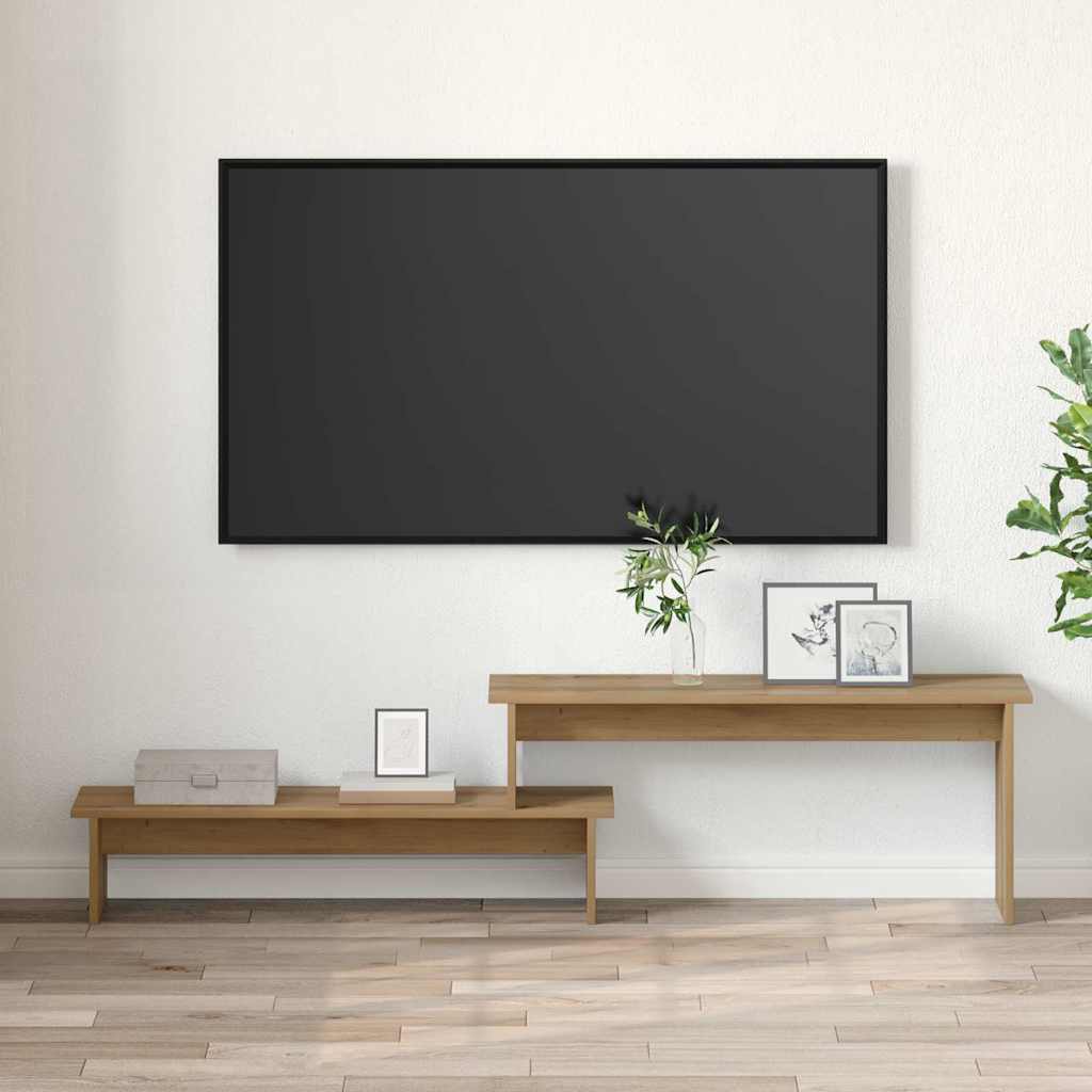 Mobile TV rovere artigianale 180 x 30 x 43 cm Legno multistrato