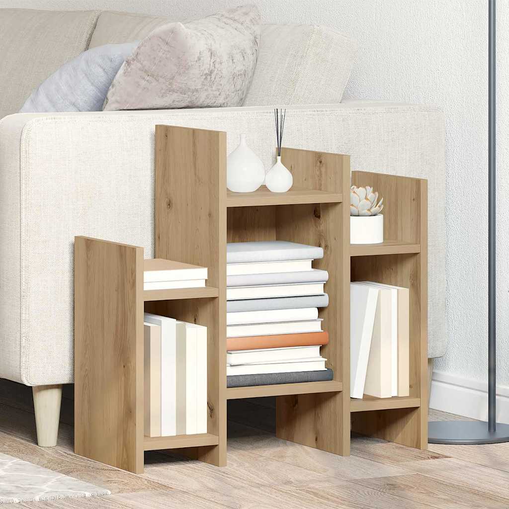 Mobile laterale rovere artigianale 60 x 26 x 60 cm