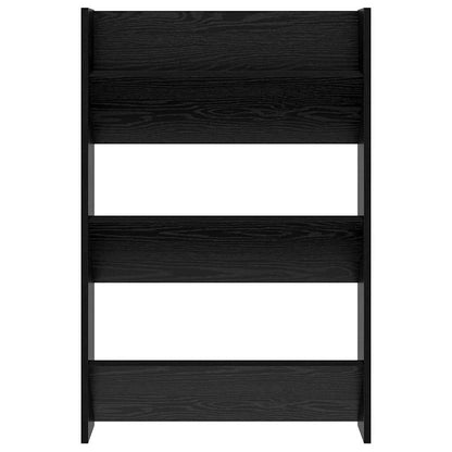 Armadi per scarpe da muro Altro Rovere nero Legno multistrato