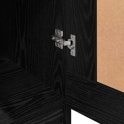 Guardaroba Rovere nero 82.5 x 51.5 x 180 cm Legno multistrato