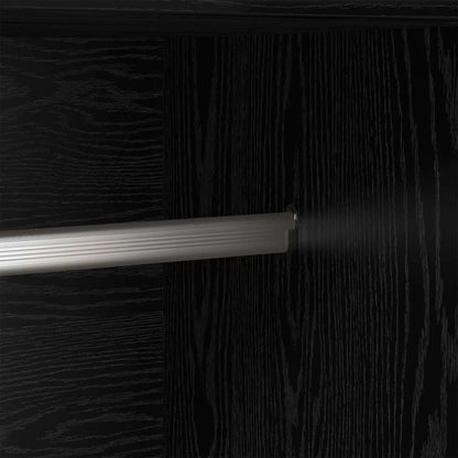 Guardaroba Rovere nero 82.5 x 51.5 x 180 cm Legno multistrato