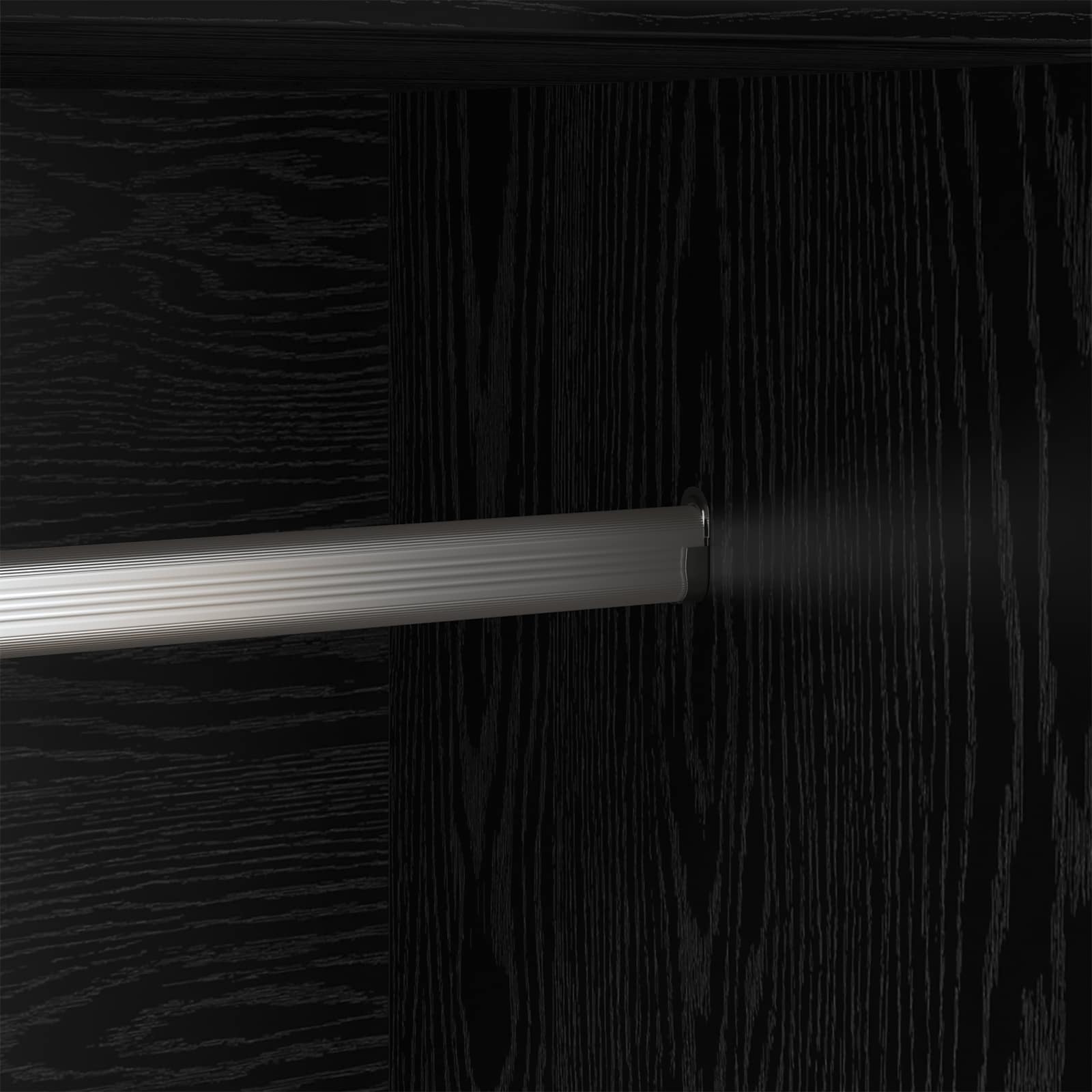 Guardaroba Rovere Nero 82,5 x 51,5 x 180 cm Legno multistrato | homemem39