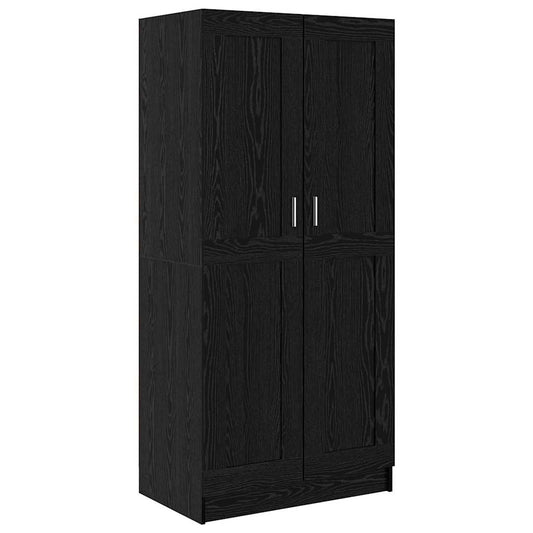 Guardaroba Rovere nero 82.5 x 51.5 x 180 cm Legno multistrato