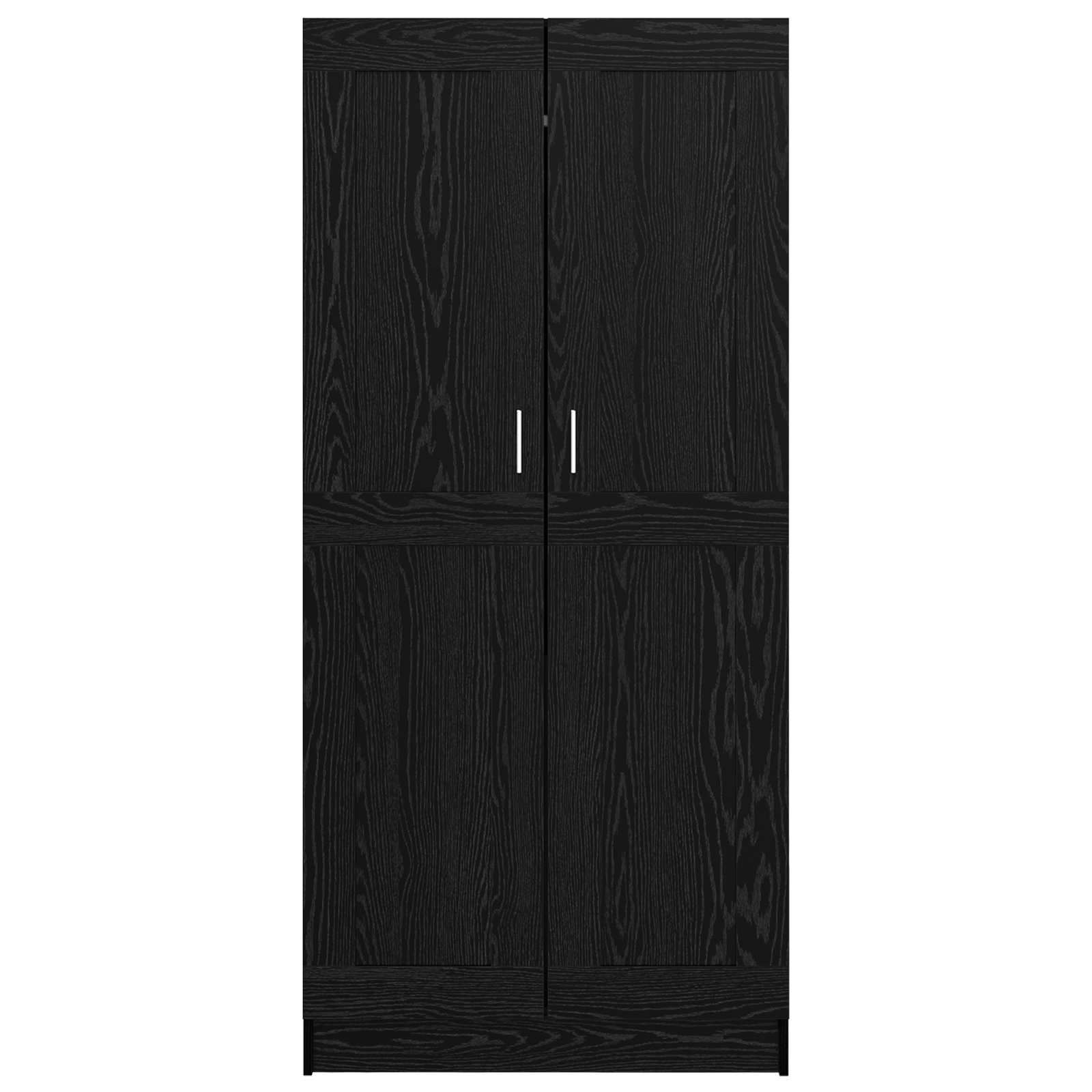 Guardaroba Rovere Nero 82,5 x 51,5 x 180 cm Legno multistrato | homemem39