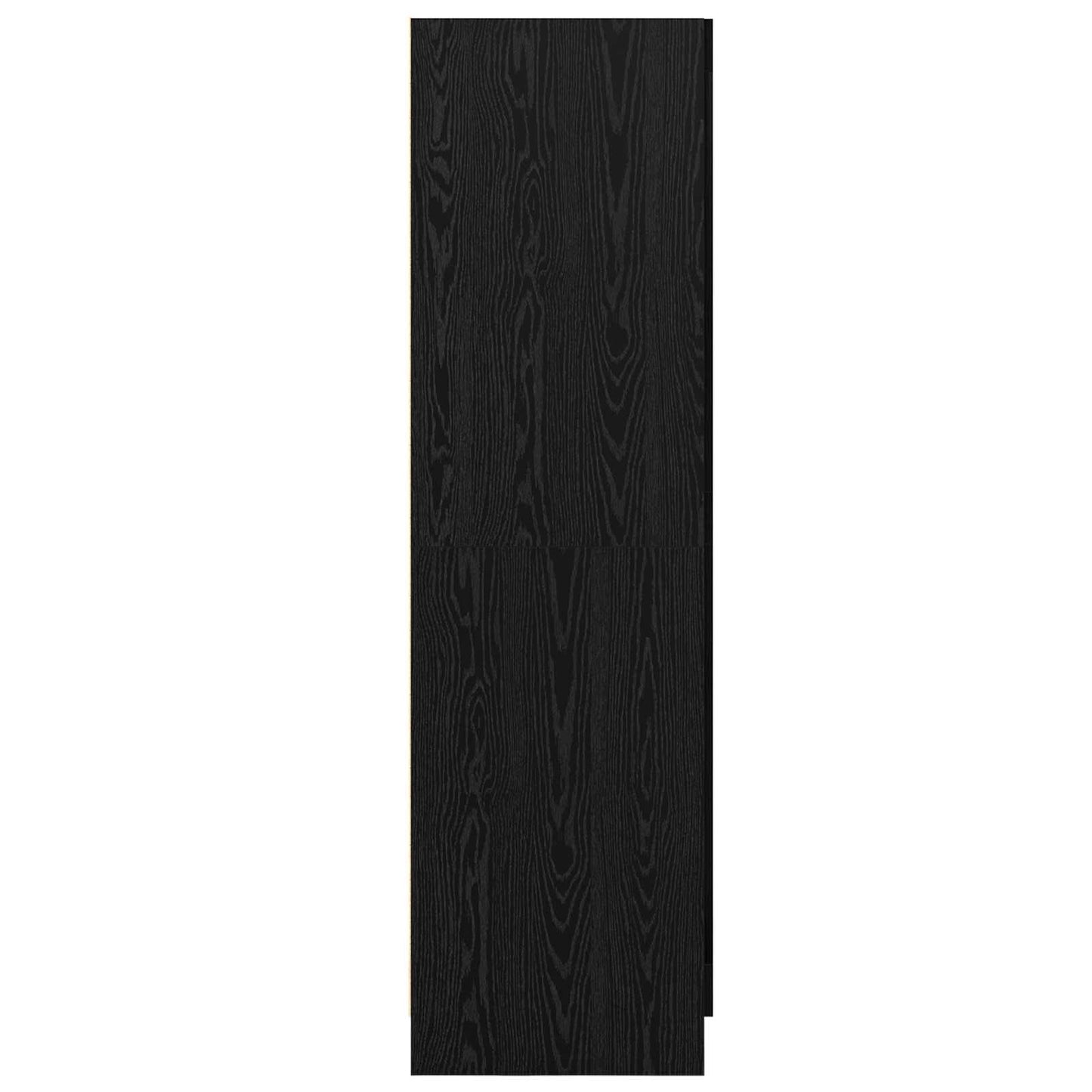 Guardaroba Rovere Nero 82,5 x 51,5 x 180 cm Legno multistrato | homemem39