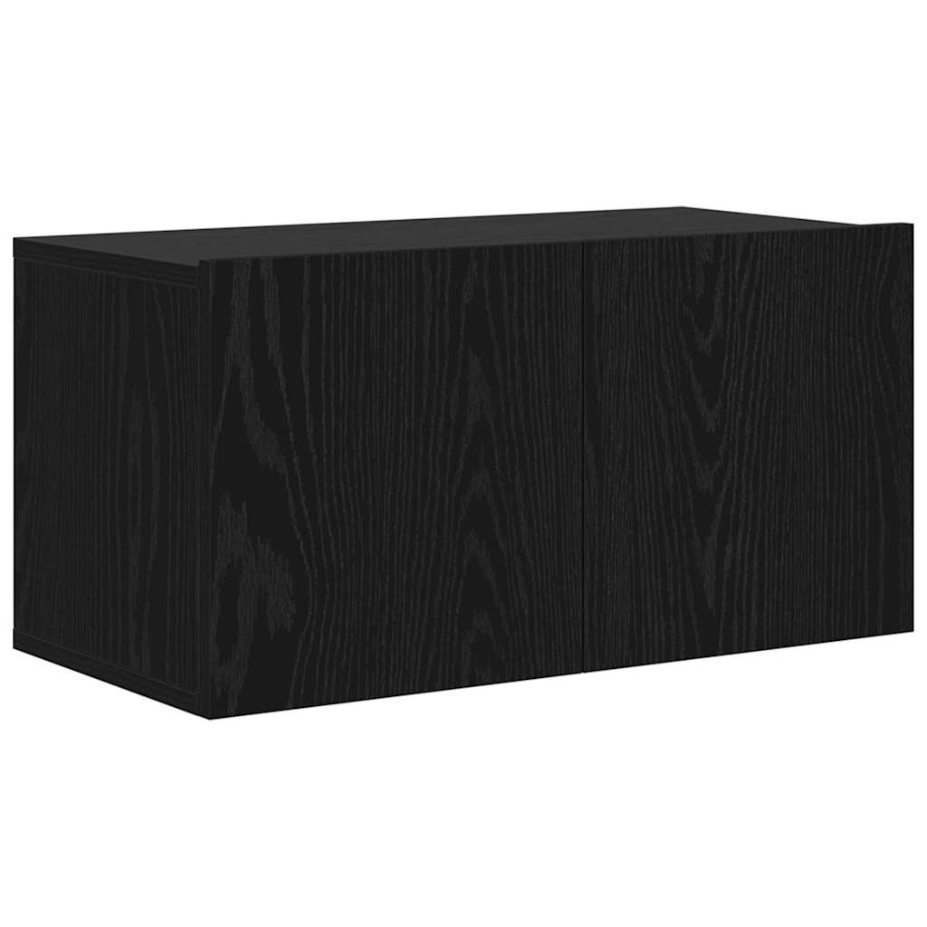 Mobile TV Nero 60 x 30 x 30 cm Legno multistrato