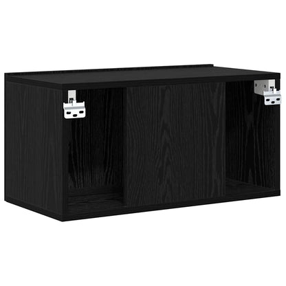 Mobile TV 2 pcs Nero 60 x 30 x 30 cm Legno multistrato