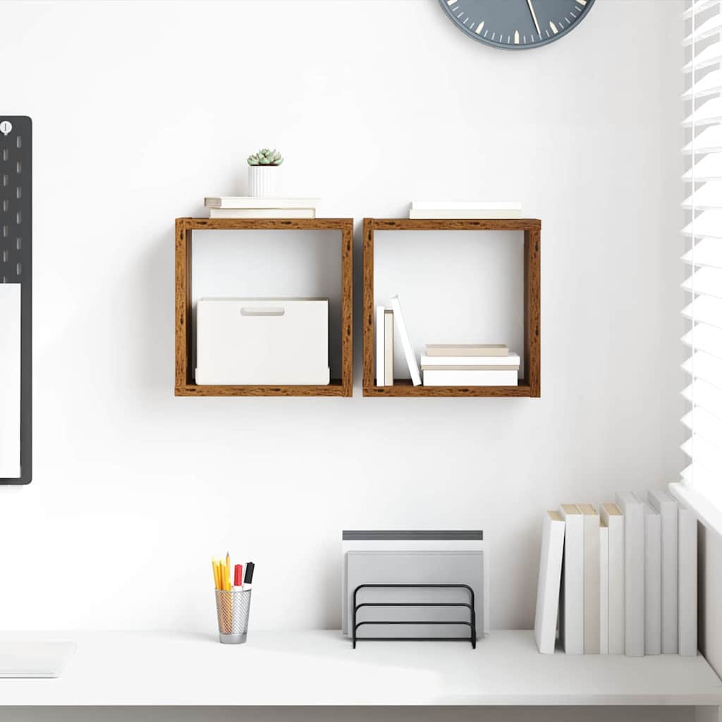 Scaffale da parete Legno vecchio Legno multistrato