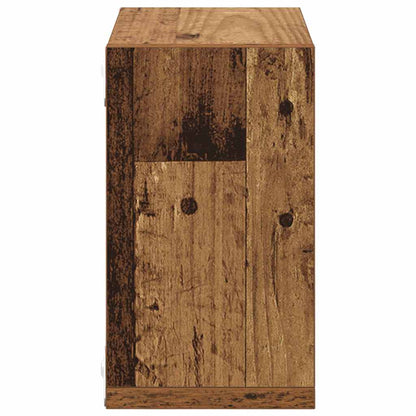Scaffali da parete 4 pcs Legno vecchio Legno multistrato | homemem39