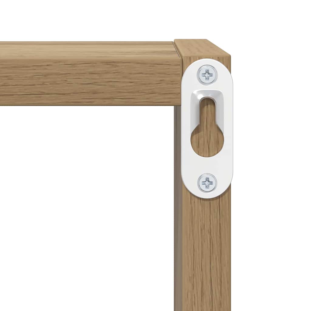 Scaffale da parete Rovere artigianale Legno multistrato