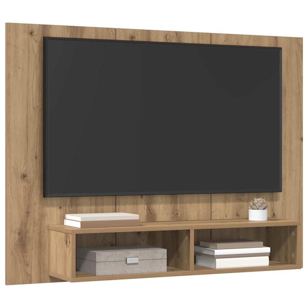 Set mobile TV Rovere artigianale 120 x 23,5 x 90 cm