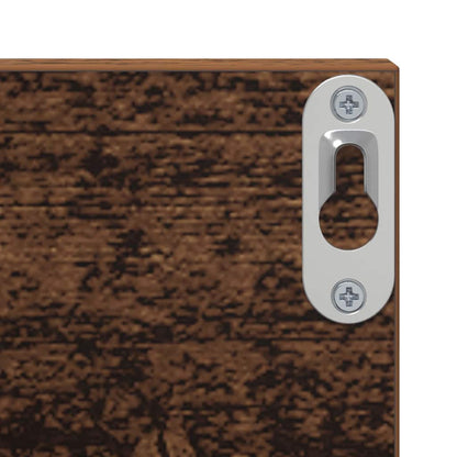 Scaffale da parete 2 pcs Legno vecchio 80 x 11,5 x 18 cm