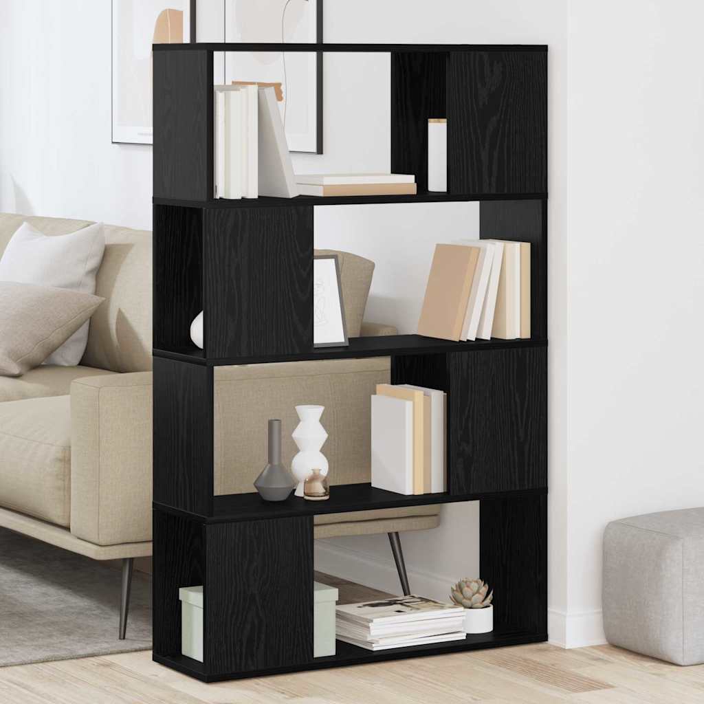 Centro di intrattenimento Nero 80 x 24 x 124 cm