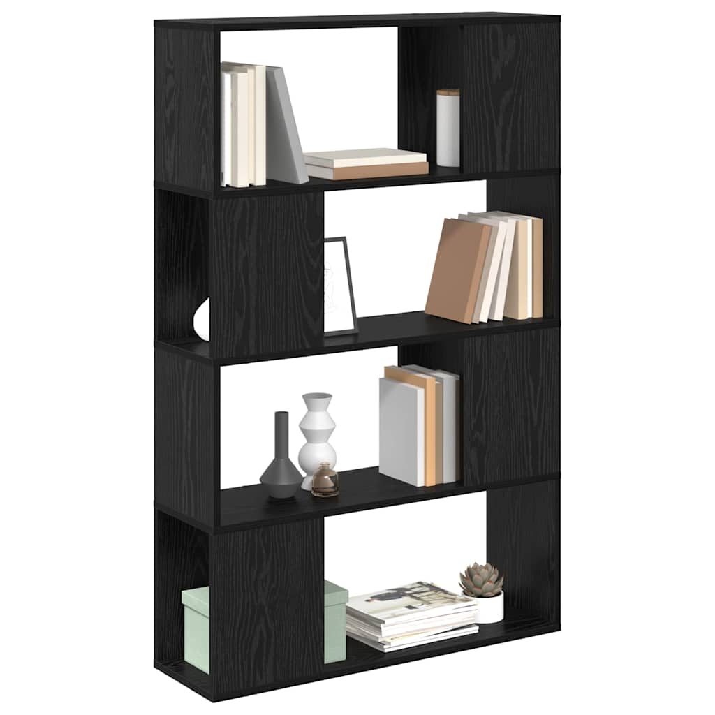 Centro di intrattenimento Nero 80 x 24 x 124 cm