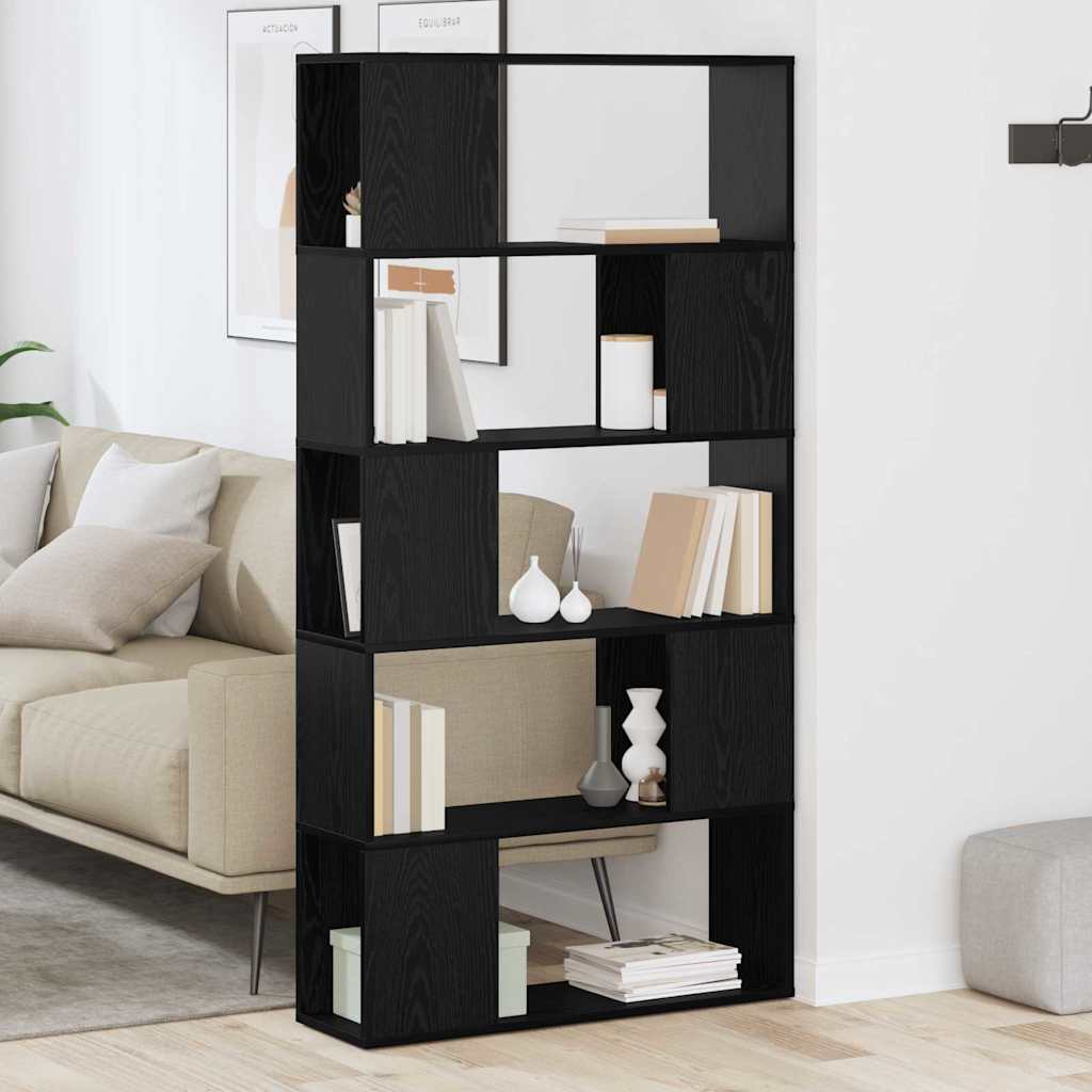 Centro di intrattenimento Nero 80 x 24 x 155 cm