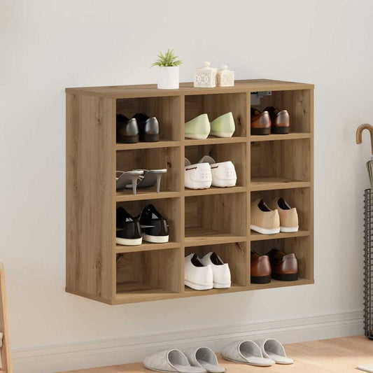 Mobile per scarpe Rovere artigianale 77,5 x 30 x 67 cm