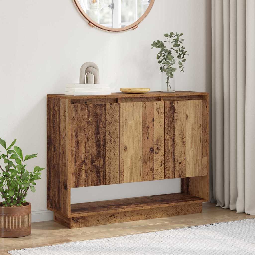 Credenza Legno vecchio 97 x 29 x 75 cm Legno multistrato