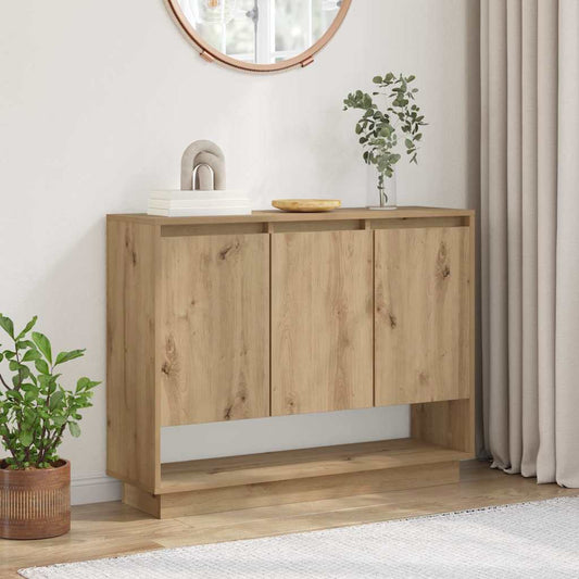 Credenza rovere artigianale 97 x 29 x 75 cm Legno multistrato