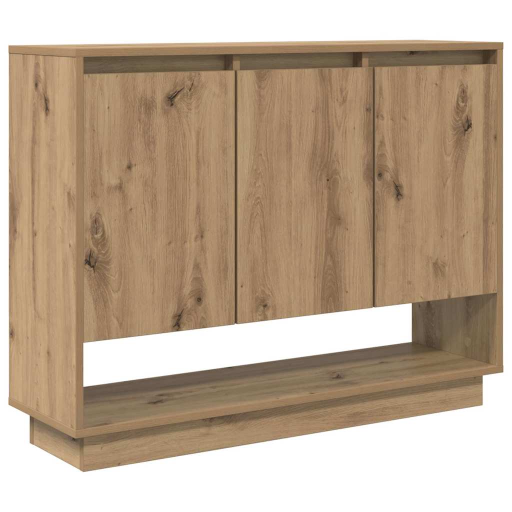 Credenza rovere artigianale 97 x 29 x 75 cm Legno multistrato