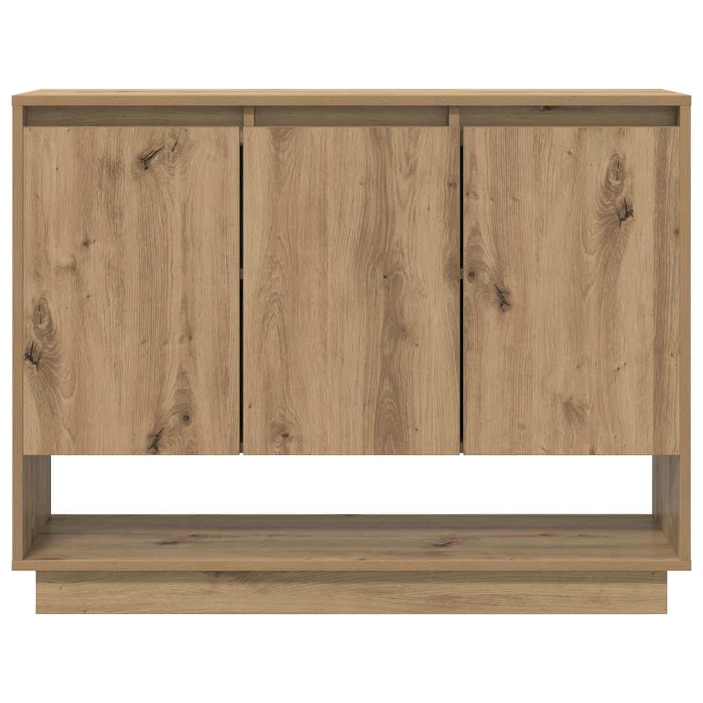 Credenza rovere artigianale 97 x 29 x 75 cm Legno multistrato