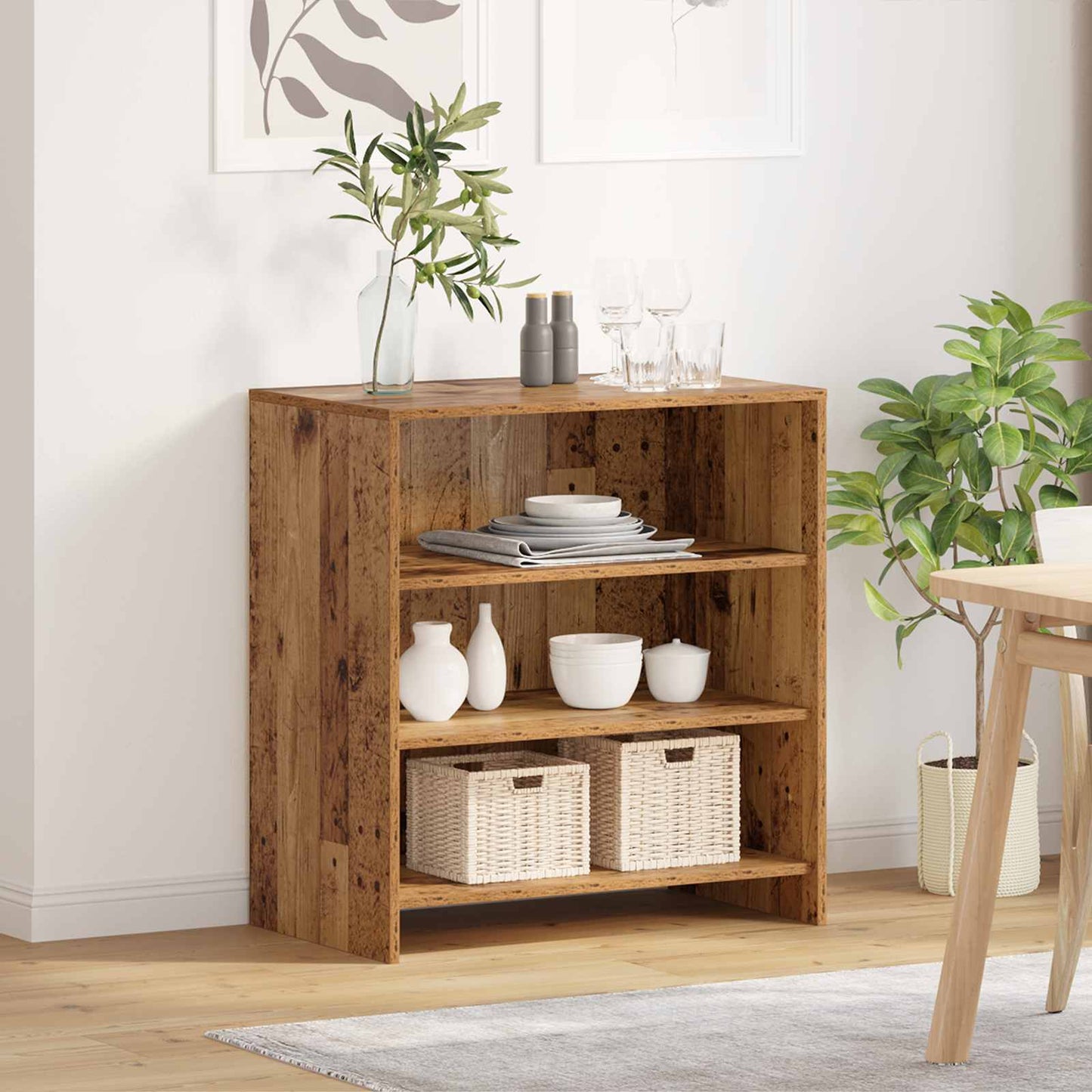 Credenza Marrone 70 x 41 x 75 cm Legno multistrato