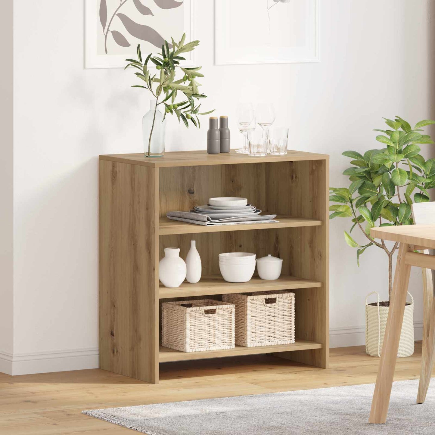 Credenza Marrone 70 x 41 x 75 cm Legno multistrato