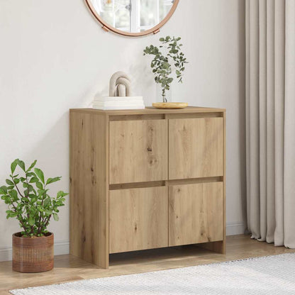 Credenza rovere artigianale 70 x 41 x 75 cm Legno multistrato