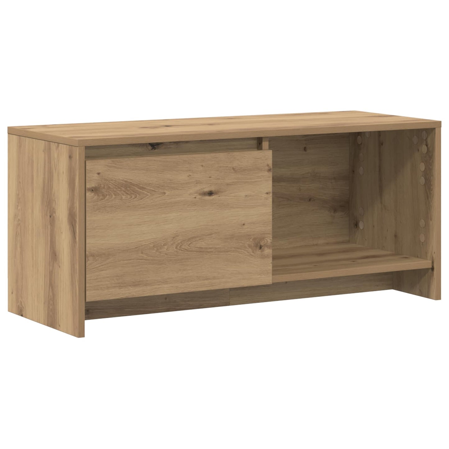 Set mobile TV Rovere artigianale 90 x 35 x 40 cm