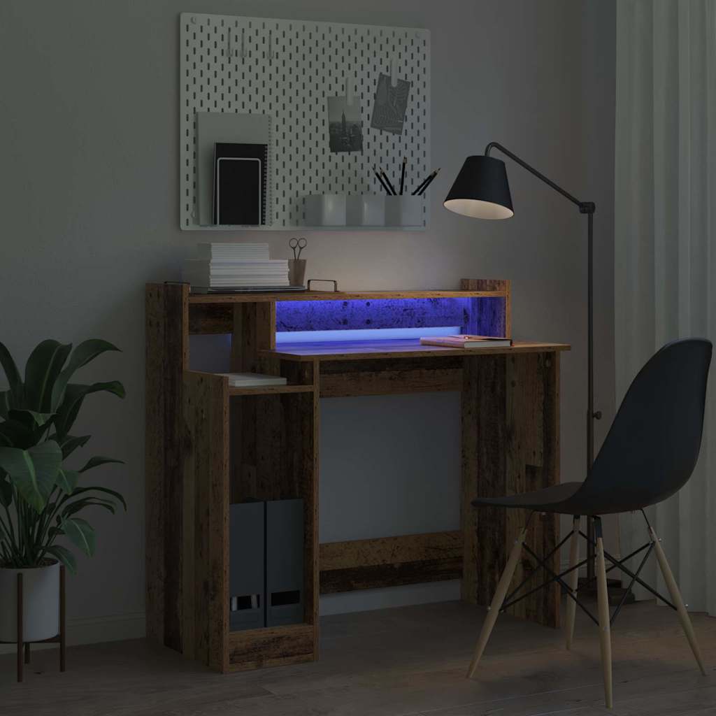 Scrivania Legno vecchio 97 x 45 x 90 cm Legno multistrato