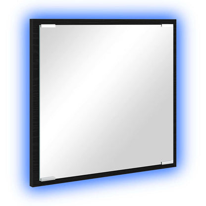 Specchio da bagno LED Rovere Nero 40 x 37 x 8.5 cm | homemem39