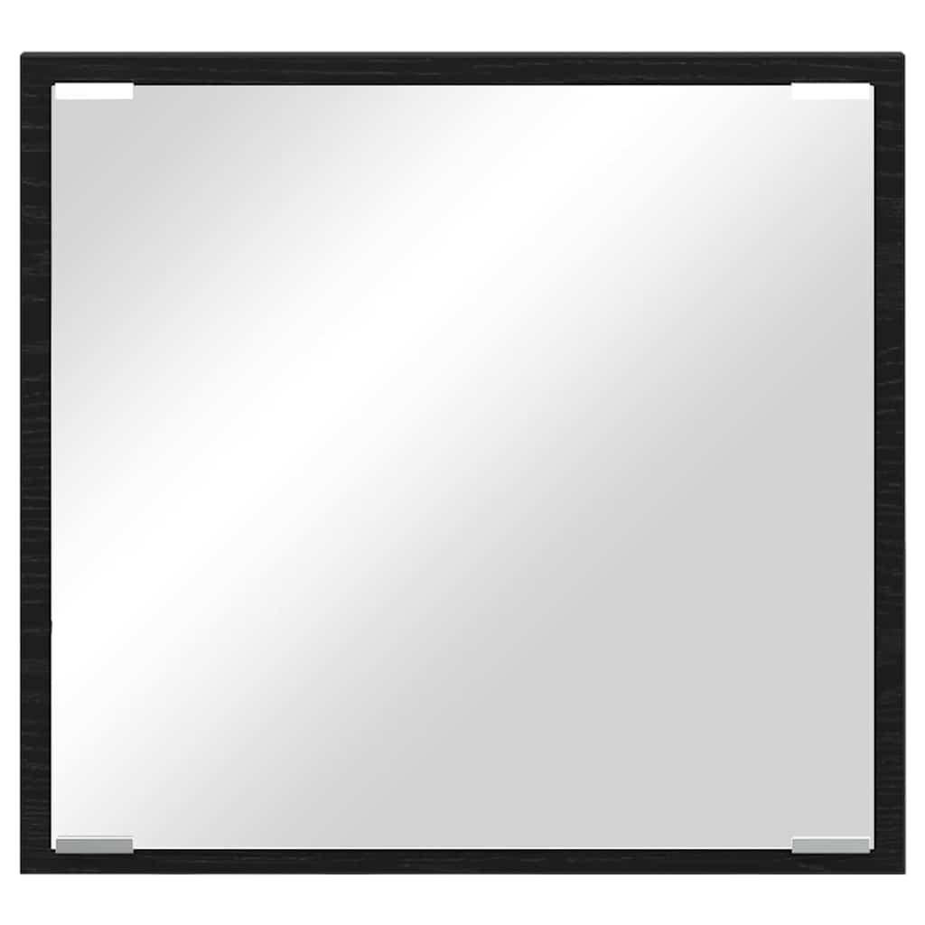 Specchio da bagno LED Rovere Nero 40 x 37 x 8.5 cm | homemem39