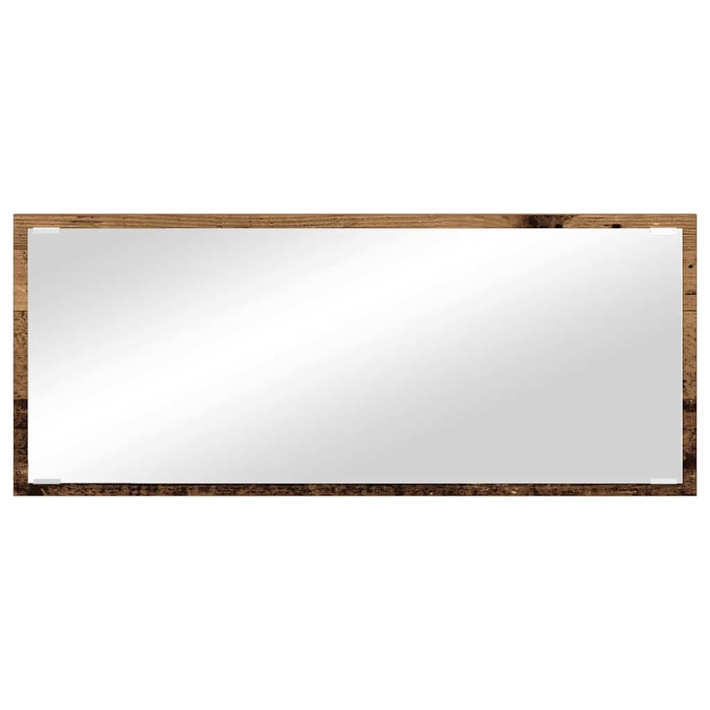Specchio Legno vecchio 90 x 8,5 x 37 cm Legno ingegnerizzato | homemem39