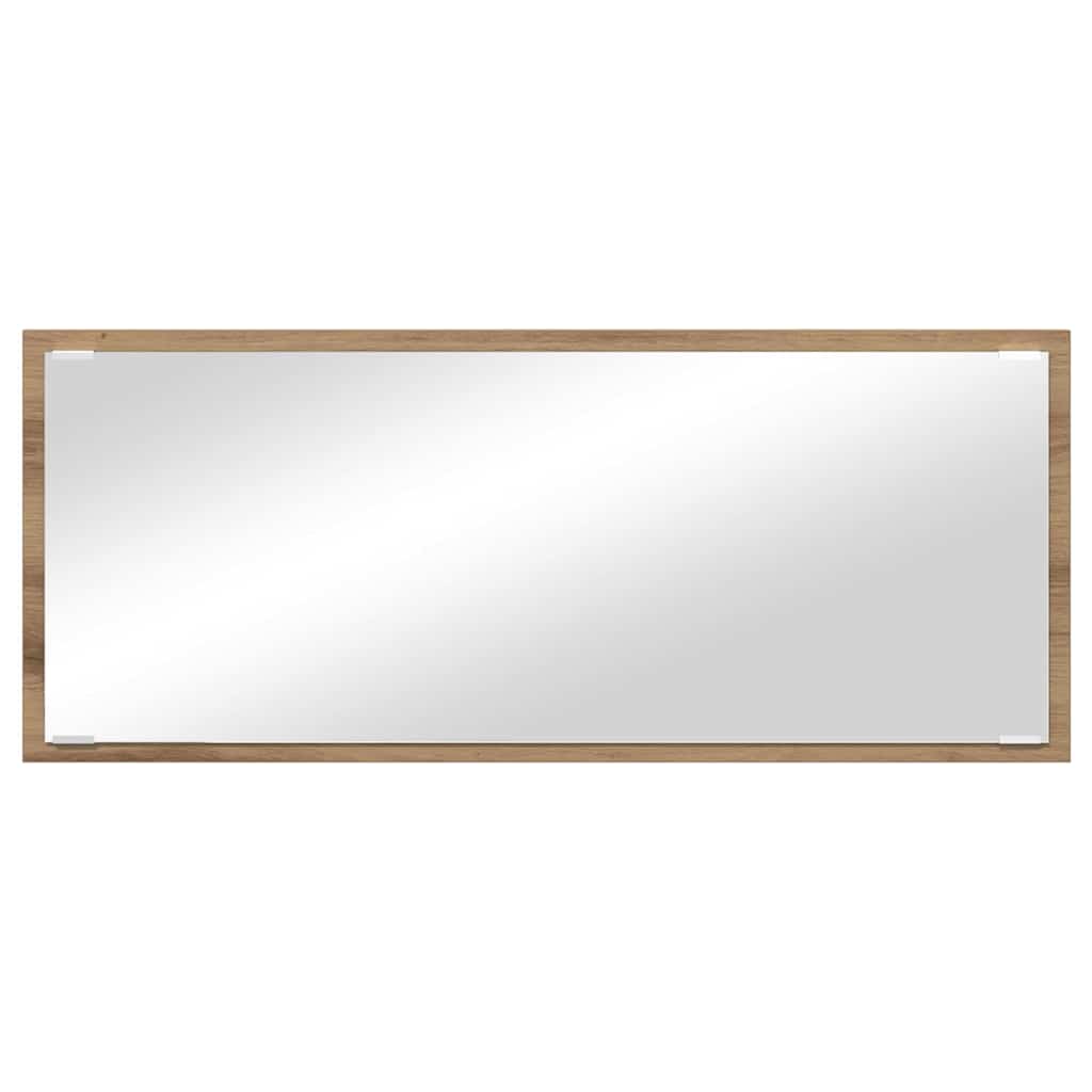 Specchio Rovere artigianale 90 x 8,5 x 37 cm | homemem39