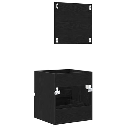 Mobile da Bagno Rovere Nero 41 x 38,5 x 45 cm | homemem39