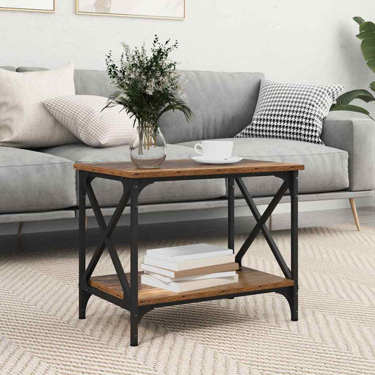 Tavolo laterale Marrone Legno multistrato