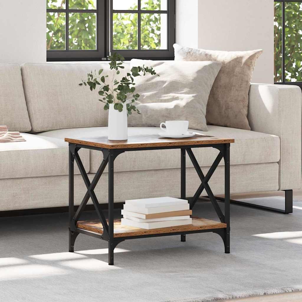 Tavolo laterale Marrone Legno multistrato