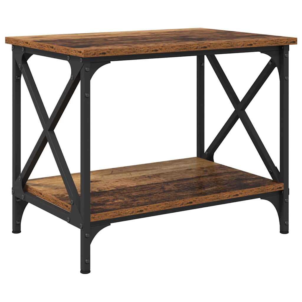 Tavolo laterale Marrone Legno multistrato